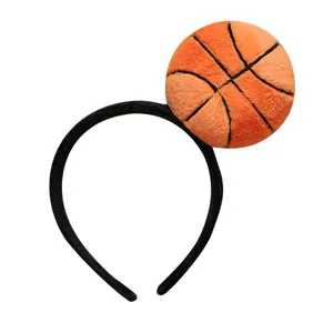 Plüsch Basketball Haarreif süßer lustiger Haarreifen Sport Party Kopfbedeckung für Kinder