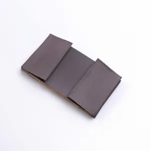Kartenhalter Innenseite Akkordeon Kartenkern dunkelgrau Polyester Stoff fuer Etui.