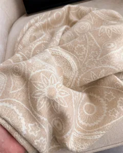 Cozy autumn winter cashmere feel paisley shawl scarf soft warm classic vintage fashion wrap
