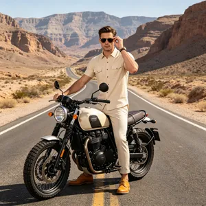 Camisa casual de lino de manga corta para hombre con doble bolsillo, estilo moto vintage verano.