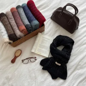 Invierno bufanda cachemira cálido espesado suave cuello guardia chal cómodo estilo viajero principal