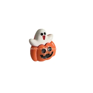 Halloween pumpkin ghost ring quirky cute resin finger jewelry for women and girls parties