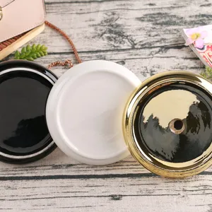 Keramische ringhouder tray basis set, zwart wit goud kleur bureau organizer voor sieraden.