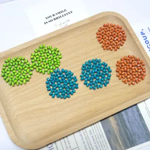 Handmade colorful bead balls DIY jewelry accessories round beaded pendants for earrings crafting