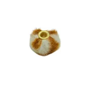 Perle intercalaire imitation vison duveteuse DIY pour bracelets faits main fabrication bijoux