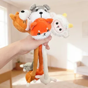 Giocattolo Peluche Animale Collo Lungo Creativo Bizzarro Carino Gatto Pecora Volpe Bambola Appesa Borsa Ornamento Per Bambini Compagno