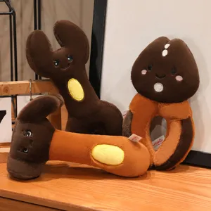 Juguete de peluche en forma de herramienta divertida lindo martillo llave muneca suave