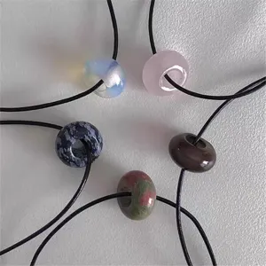 Retro Chinese Stijl Kunstparel Kralenketting Ronde Geometrische Hanger Choker Gelaagde Halsketting Voor Vrouwen Sieraden Cadeau