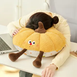 Almohada de felpa de calabaza linda juguete de peluche suave para sofá cama y oficina