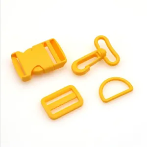 Fibbie Scorrevoli a Tripla Guida in Plastica Regolatore per Tracolla Borsa Cursori in POM Parti Hardware di Ricambio