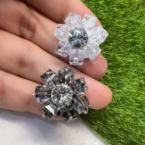DIY Kristall Strass Blume Perlen Zubehör für handgemachte Schuhe Hüte Kleidung Dekoration.