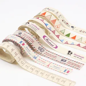 Cotton linen DIY decorative ribbon handmade sewing tape gift wrapping craft accessories set