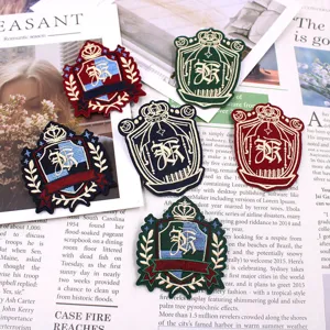 JK uniform geborduurd badge Japans DK shirt broche schattige college stijl decoratieve patch
