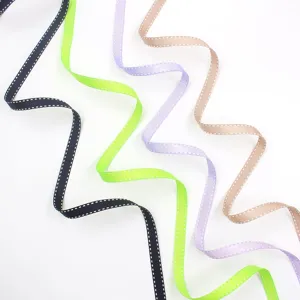 Nastro grosgrain con cucitura da 1cm fiocco fai da te colorato confezione regalo nastro