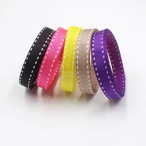 Nastro grosgrain a pois da 1 cm per fai da te, confezioni regalo e fiocchi artigianali.