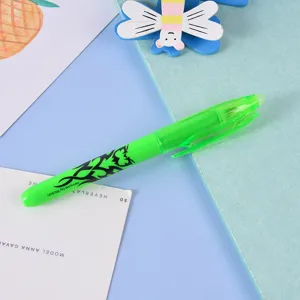 Grüner abwischbarer Textmarker Reibung Gelstift für Schule und Büro Schreibwaren.
