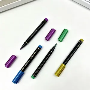 Set de rotuladores de tatuaje lavables con puntas suaves para body painting y fiestas.