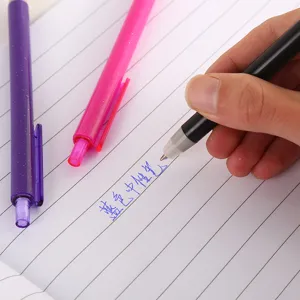 Stylos gel colorés pour étudiants, stylos d'écriture fluides pour la prise de notes et l'usage.