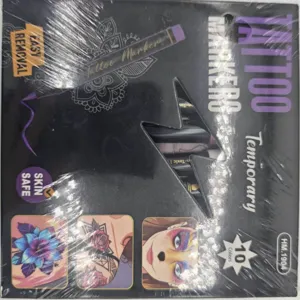 Temporary Tattoo Marker Pen Body Painting Pens Waterproof Quick Drying With Tattoo Stickers Drawing Supplies