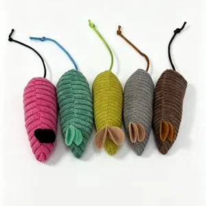Cute Catnip Cat Toy Simulation Plush Mouse Interactive Toy Soft Polyester Small Animal Chew Toy For Pets Play