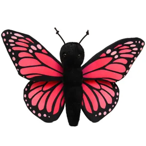 Süßer Schmetterling Plüschtier Stofftier weiche Kuschelpuppe für Kinder und Babys
