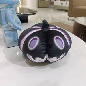 Peluche citrouille d'Halloween poupée douce rembourrée décoration cadeau de fête effrayante