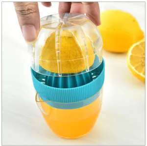 Spremiagrumi manuale in plastica spremi limone a mano per succo di frutta fresco cucina