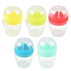 Spremiagrumi manuale portatile spremi limoni pressa per agrumi set da 5 colori