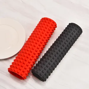Tappetino da forno piramide in silicone rotolo resistente al calore antiaderente BBQ grasso
