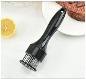 Stainless steel meat tenderizer hammer tool for beef and pork cooking kitchen gadget
