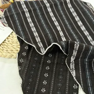 Retro artistic women scarf spring summer new neck tied dark brown floral triangular headscarf