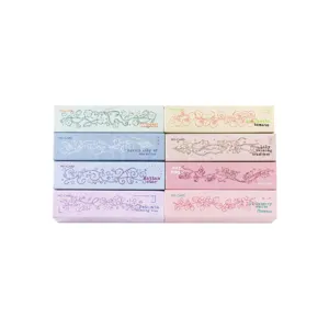 Set sfragidon apo xylo oxias, retro botanika sxedia gia to prosoriko imerologio 8tmh