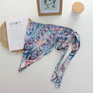 Κομψή φούστα παρεό με σχέδιο paisley μαντήλι αξεσουάρ μέσης boho για γυναίκες.