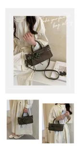Sac a main vintage en daim vert pour femme sac bandouliere style chic mode