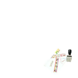Tampon rouleau de date vintage pour carnet DIY, loisirs créatifs, scrapbooking et agendas.