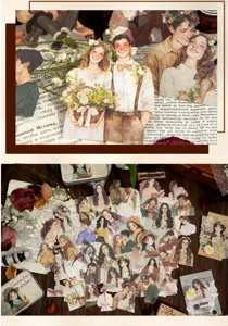Autocollants de personnages vintage pour journal intime, scrapbooking et loisirs créatifs.