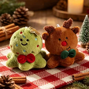 Christmas plush toy cute cartoon tree reindeer doll holiday decoration soft stuffed gift