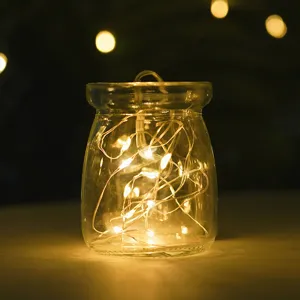 LED Copper Wire String Lights Warm White Fairy Lights For Bedroom Room Window Festival Party Decor Lighting