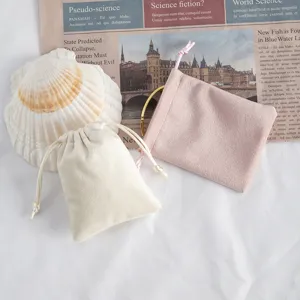 Samt Schmuckbeutel Kordelzug Aufbewahrungstaschen für Accessoires, kleine Samtbeutel.