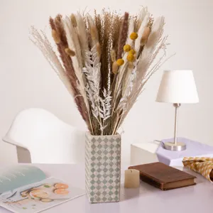 Nordischer Stil Natürlich Getrocknetes Pampasgras Bouquet Getrocknete Blumen Heimdekoration