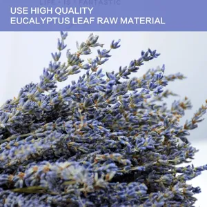 Natural dried lavender flower bunch for home decor and floral arrangement design crafts.