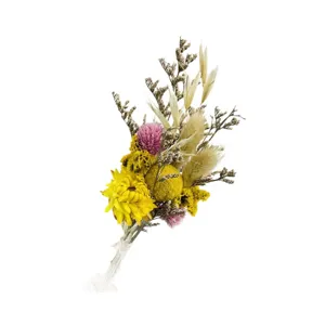 Kleine Trockenblumen Strauß für Geschenkschachtel Dekoration, schöne Blumen für Hochzeit.
