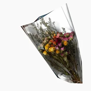 Vintage dried flower bouquet natural preserved roses home decoration graduation photo