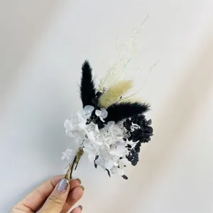 Natural Dried Flower Bouquet Handcrafted Small Dried Flowers For Wedding Party Home Decor Floral Arrangement Vase Filler