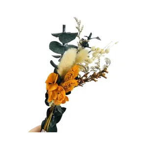 Mini Trockenblumen Blumenstrauch konservierte Blumen Geschenke fur Geburtstag und Party Deko