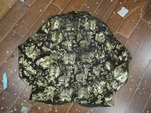 Men's fashion paisley print suit jacket casual blazer stylish european style outer coat