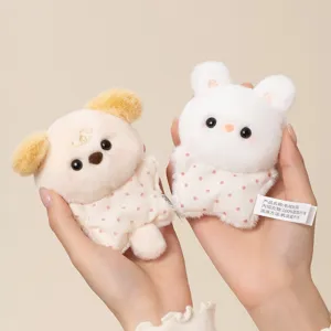 Cute plush palm toy animal doll stuffed cushion soft healing squeeze kids gift wholesale