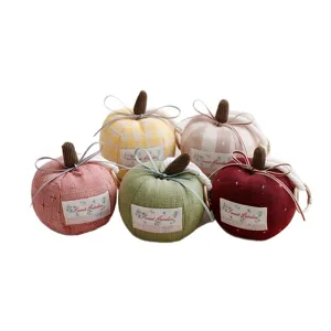 Cute fabric apple plush pendant hanging decoration soft toy gift room decor aesthetic ornaments