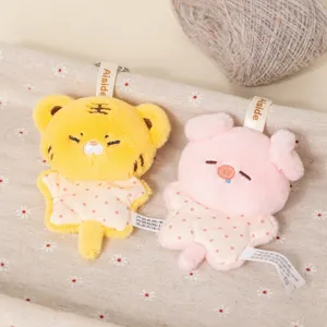 Cute zodiac plush toy palm bean bag soothing animal doll cute pendant bag hanging decoration.