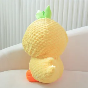 Niedliche Ananas Ente Plüschtier weiche ausgestopfte Tierpuppe schöne Heimdekoration
